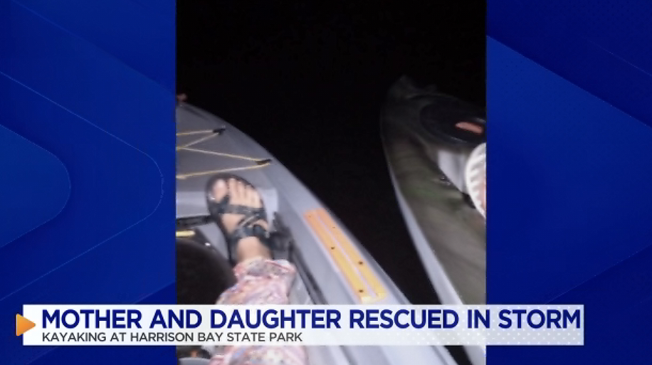 Local mother shares story of lake rescue Thursday morning near Harrison Bay